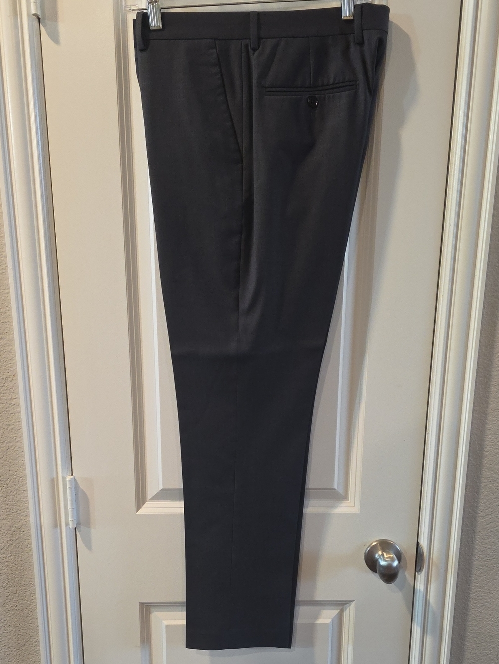 Express Men's Dress Pants in Charcoal - Photographer Line
